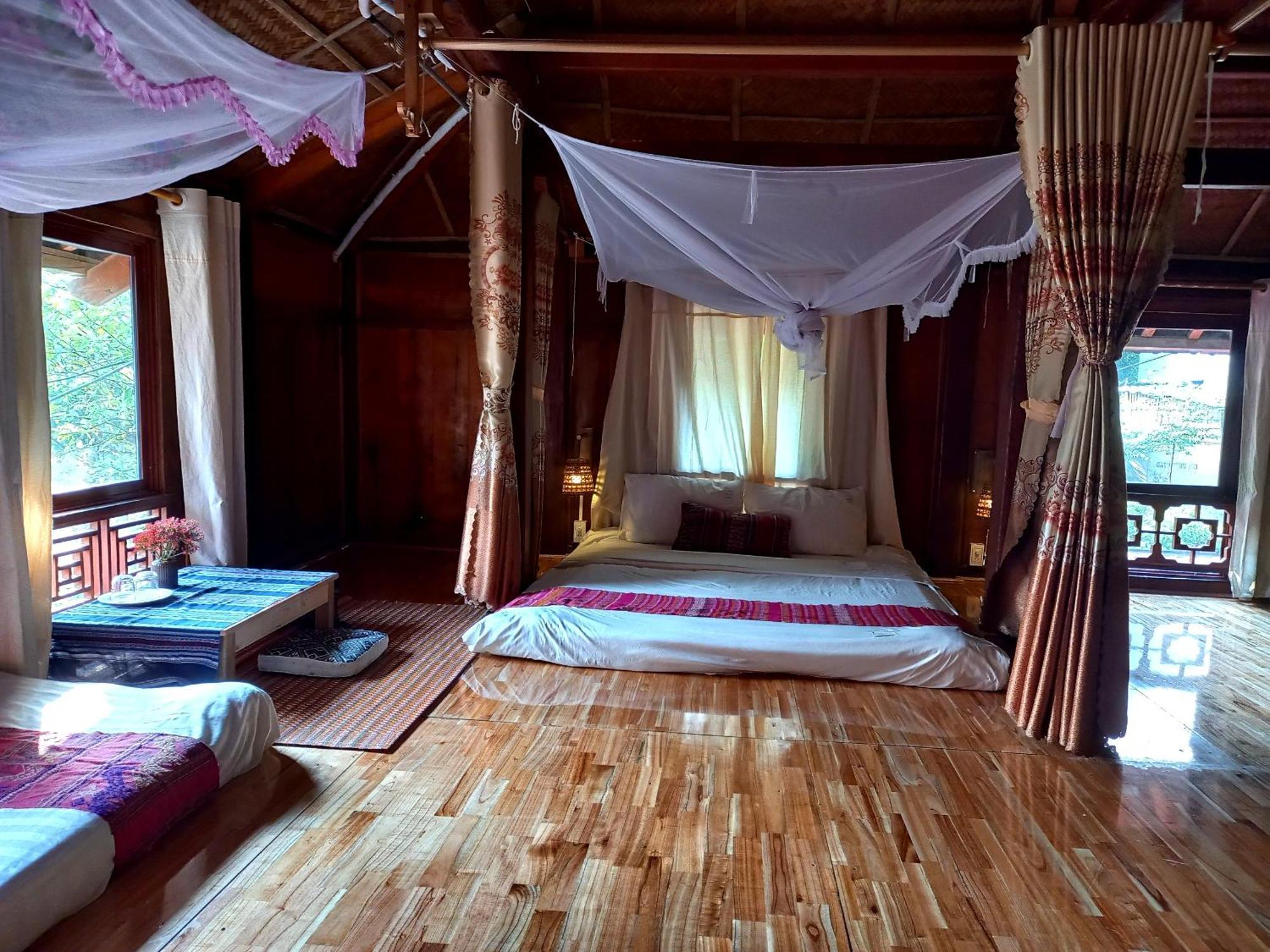 Nha Tan - Mai Chau Homestay And Tours Exteriör bild
