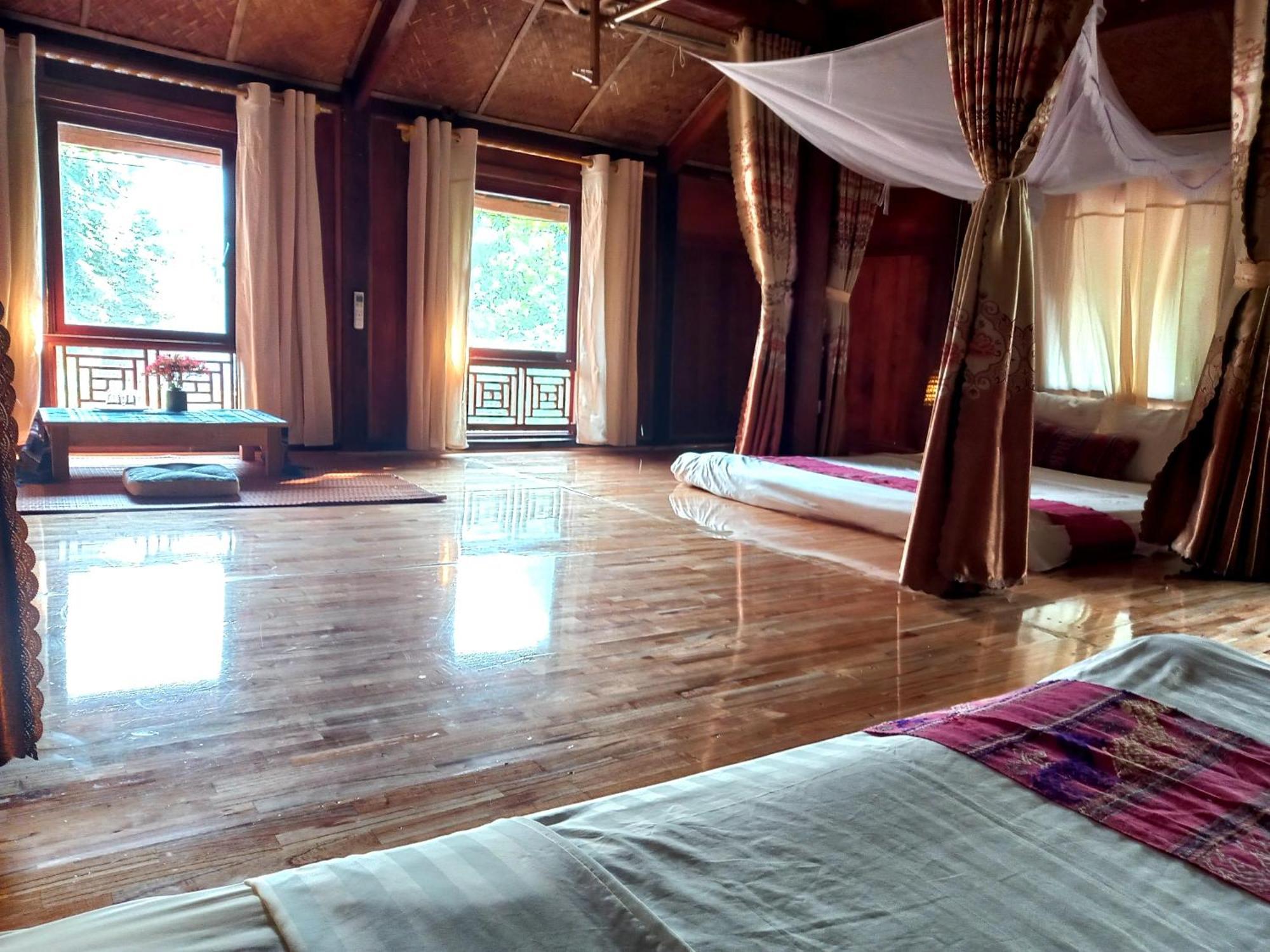 Nha Tan - Mai Chau Homestay And Tours Exteriör bild